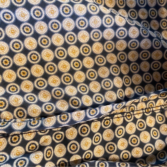 IKE Behar New York Vintage Men’s Dress Shirt in Black and Gold. Large - Picture 14 of 14